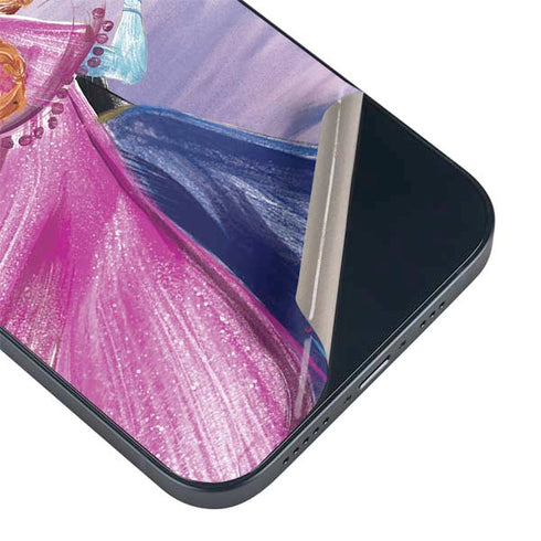 Disney Frozen Anna Sketch Art iPhone 14 Plus Skin